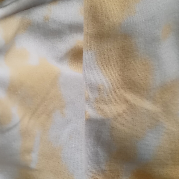 COPY - Lulu's yellow and white tie dye soft jogger sweatpants size small - Picture 8 of 9